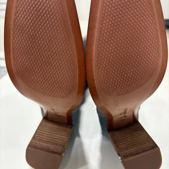 Sam Edelman Suede Olly Knee High Boots, 9.5, Grey - Picture 4 of 9